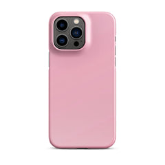 Light Pink Snap case for iPhone