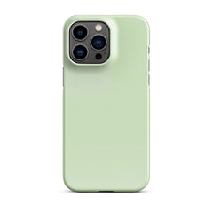 Light Green Snap case for iPhone