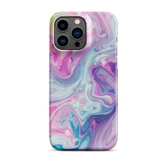 Pastel Marble Snap case for iPhone