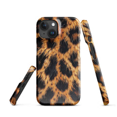 Leopard Snap case for iPhone