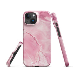 Pink Snap case for iPhone