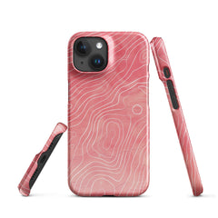 Pink Art  Snap case for iPhone