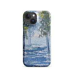 River Trees Snap case for iPhone