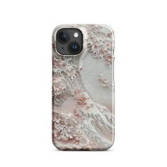 Great Wave White Snap case for iPhone