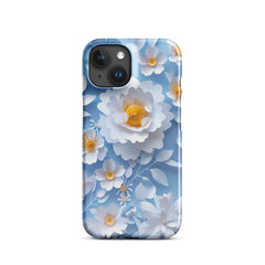 Daisy Blue Snap case for iPhone