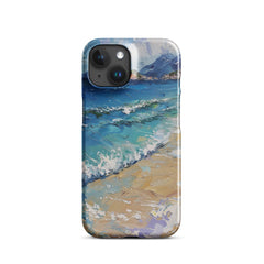 Beach Painting Snap case for iPhone