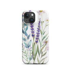 Lavender Snap case for iPhone