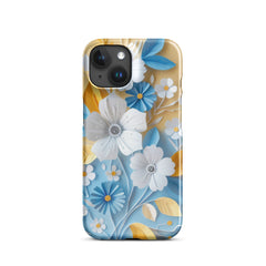 Floral Snap case for iPhone