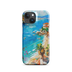 Mediterranean Beach Snap case for iPhone