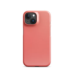 Coral Snap case for iPhone