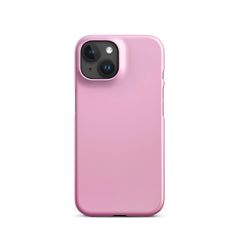 Pink Snap case for iPhone