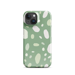 Sprinkle Green Snap case for iPhone