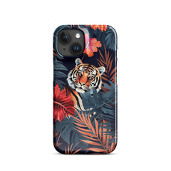 Jungle Tiger Snap case for iPhone