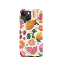 Cute Fruits Snap case for iPhone