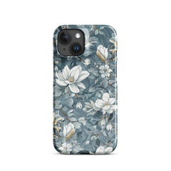 White Lily Snap case for iPhone