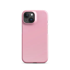 Light Pink Snap case for iPhone