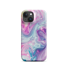 Pastel Marble Snap case for iPhone