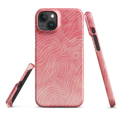 Pink Art  Snap case for iPhone