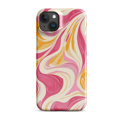 Yellow & Pink Snap Phone  case for iPhone