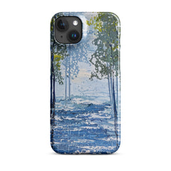 River Trees Snap case for iPhone