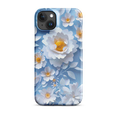 Daisy Blue Snap case for iPhone