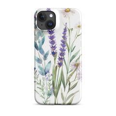 Lavender Snap case for iPhone