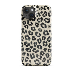 Leopard Design Snap case for iPhone