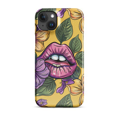 Vibrant Lips Snap case for iPhone