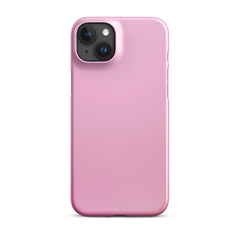 Pink Snap case for iPhone