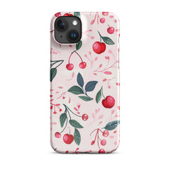 Cherry Snap case for iPhone