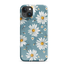 white Daisies Snap case for iPhone