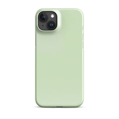 Light Green Snap case for iPhone