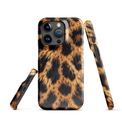 Leopard Snap case for iPhone