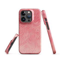 Pink Art  Snap case for iPhone