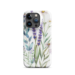 Lavender Snap case for iPhone