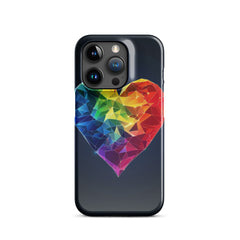 Ranbow Heart Snap case for iPhone