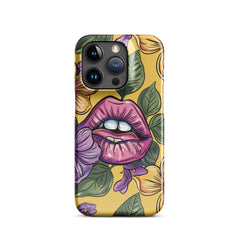 Vibrant Lips Snap case for iPhone