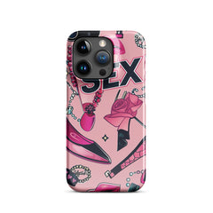 Pink Love Snap case for iPhone