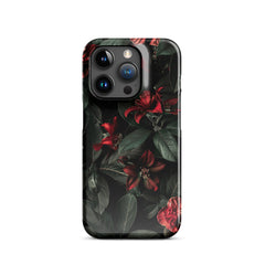 Floral Dark Snap case for iPhone