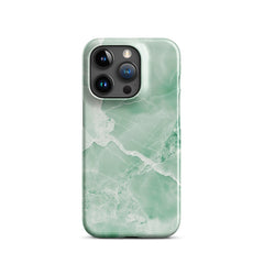 Jade marble Snap case for iPhone