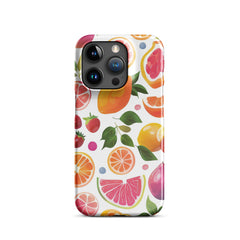 Cute Fruits Snap case for iPhone