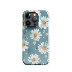 white Daisies Snap case for iPhone