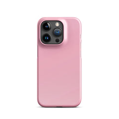 Light Pink Snap case for iPhone