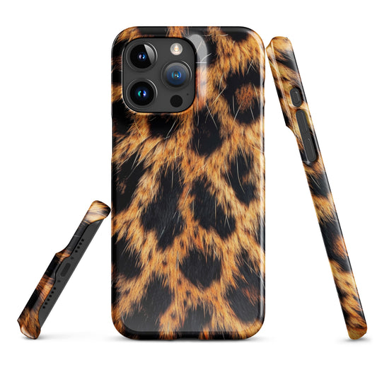 Leopard Snap case for iPhone