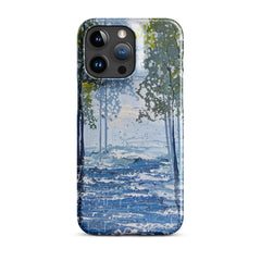 River Trees Snap case for iPhone