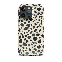 Leopard Print Snap case for iPhone