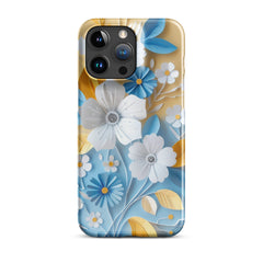 Floral Snap case for iPhone