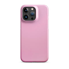 Pink Snap case for iPhone