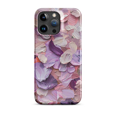 Pink Petals Snap case for iPhone