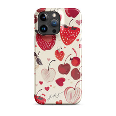 Strawberries Snap case for iPhone